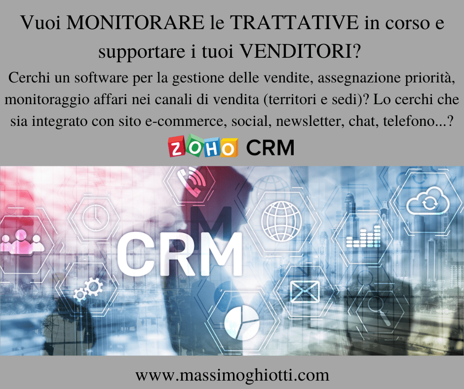 Vuoi MONITORARE le TRATTATIVE in corso e supportare i tuoi VENDITORI?